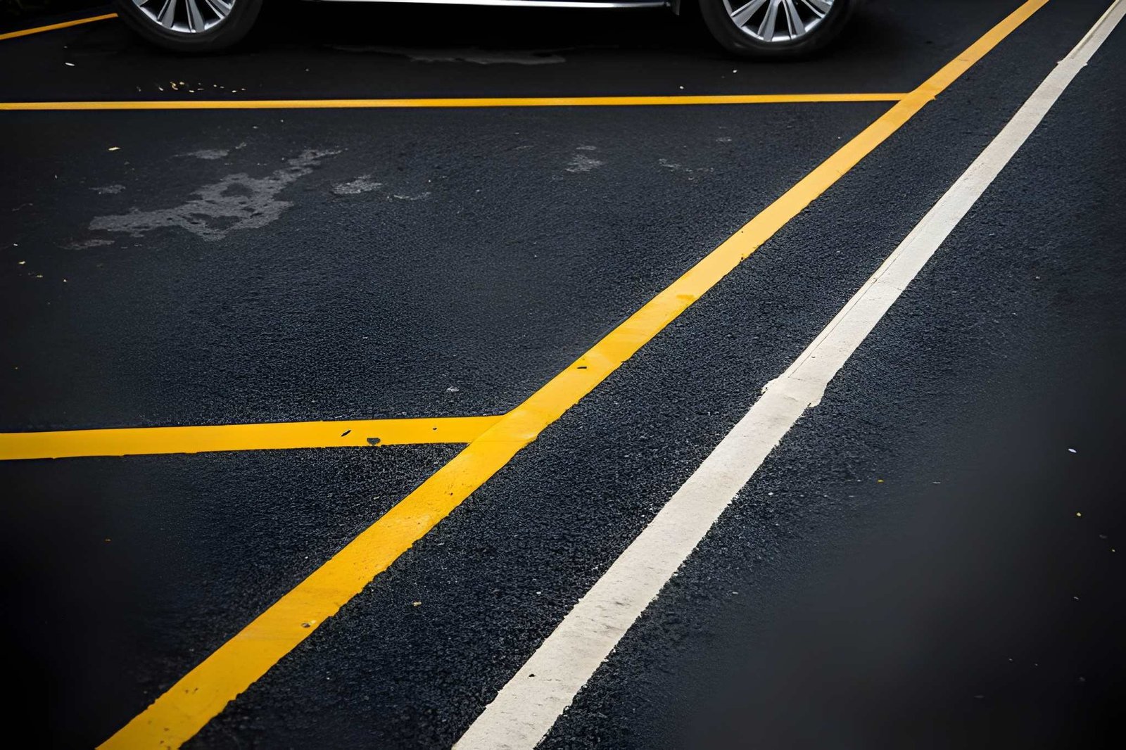 Demarcación de parqueaderos en Bogotá
