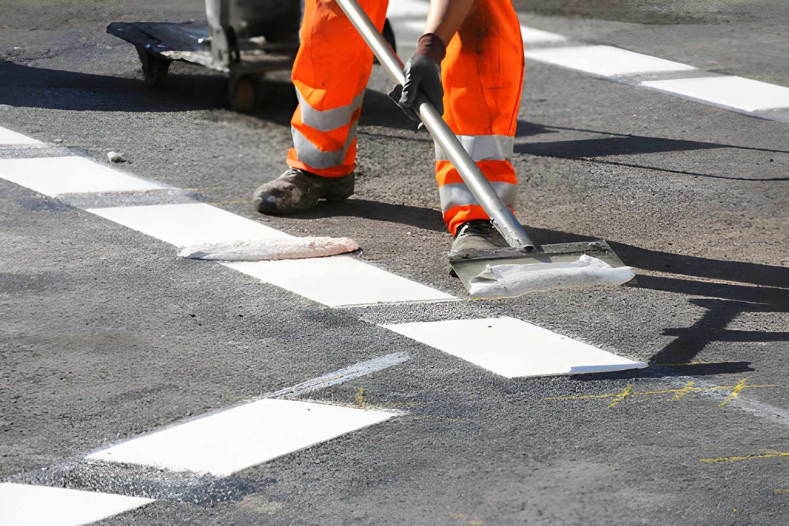 Demarcación de parqueaderos en Bogotá
